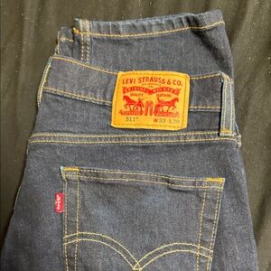 Levi's Slim Fit Dark Blue Jeans